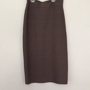 ** Small BCBG Bandaged Pencil Skirt